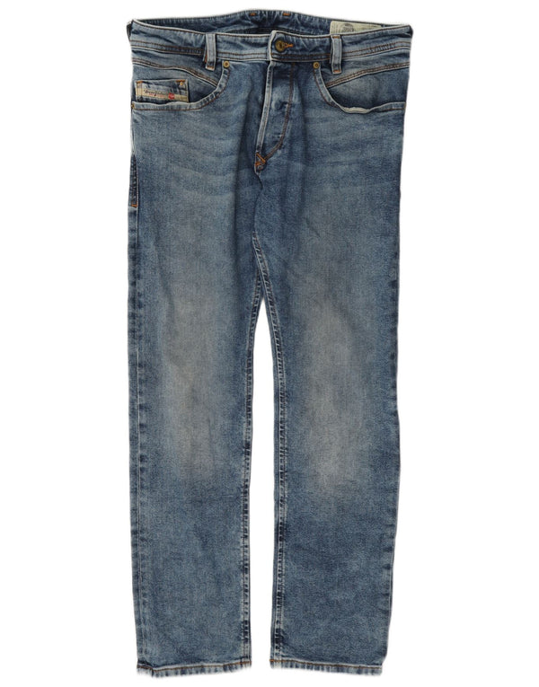 Diesel Bărbați Iakop Regular Slim Tapered Jeans W30 L30 Blue Bumbac