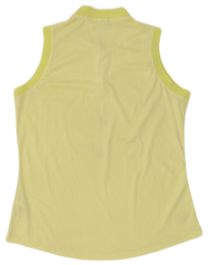 Vestă pentru femei Adidas UK 14 Poliester galben mare