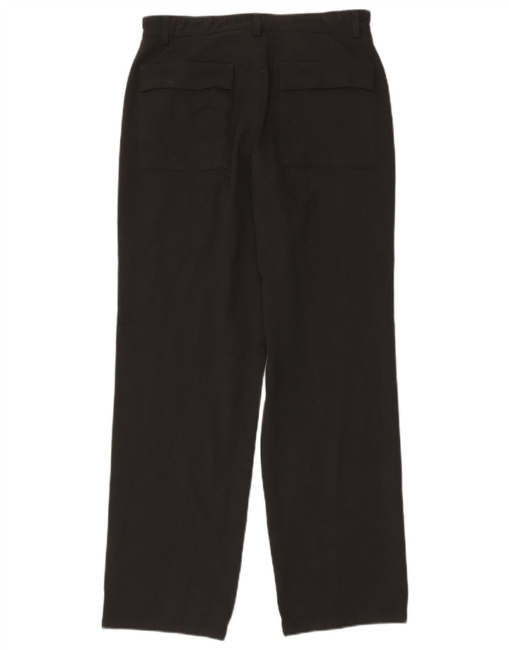 Pantaloni casual drepti pentru bărbați Marks & Spencer L30 L31 Poliester negru