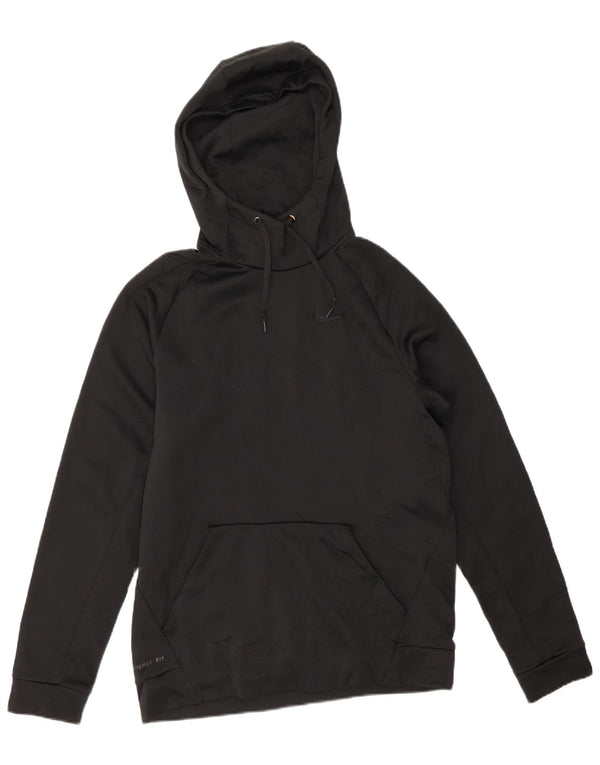 Nike Mens Therma-Fit Hoodie Jumper Medium Black Polyester