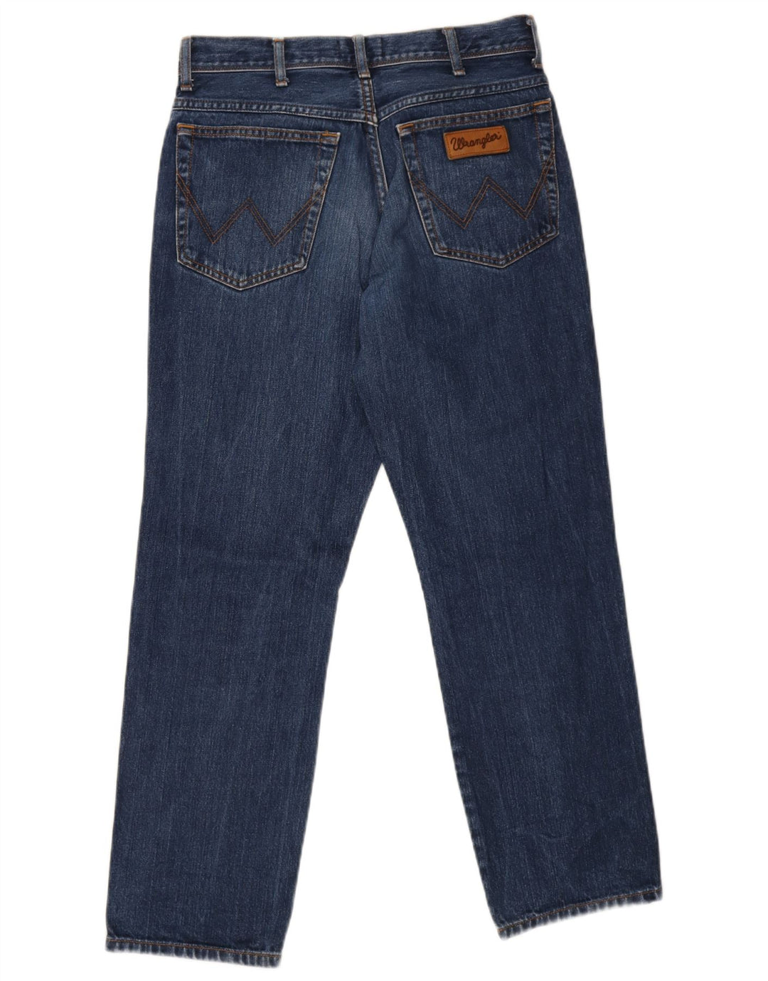 Blugi drepti pentru bărbați Wrangler W32 L30 Bumbac albastru