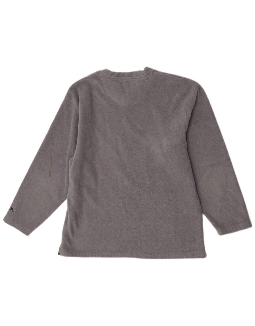 Pulover pentru bărbați Reebok Fleece, mare, gri, poliester