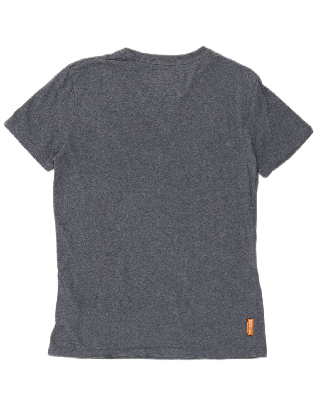 SUPERDRY tricou pentru bărbați Top mic din bumbac bleumarin