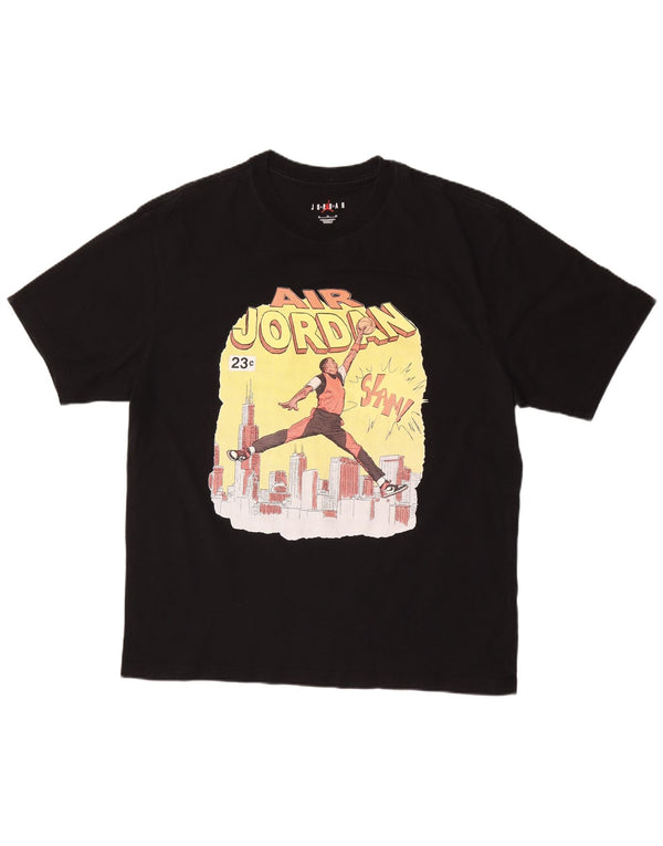 Tricou Jordan Air Graphic Top XL Bumbac Negru