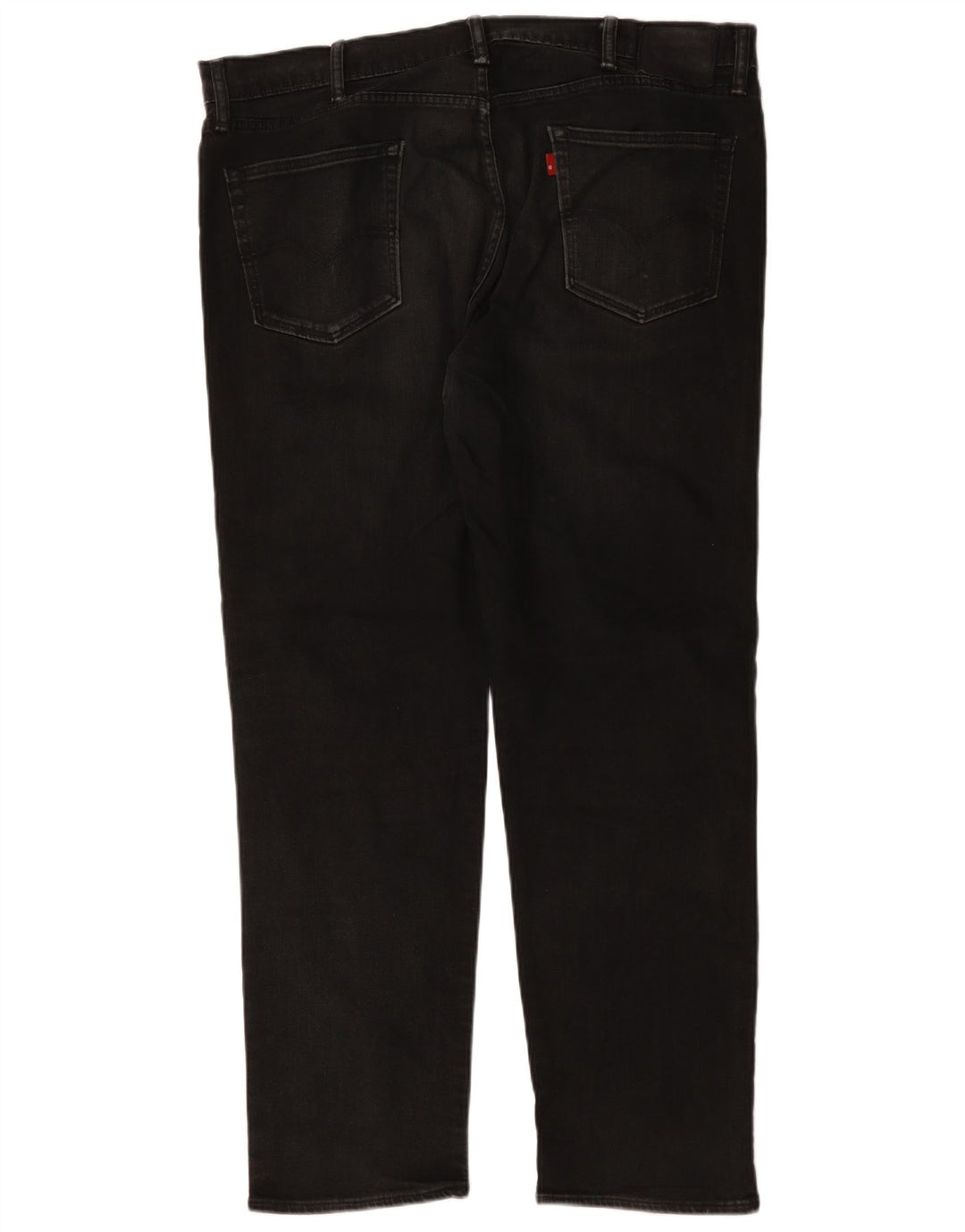Blugi drepti pentru bărbați Levi's W42 L31 bumbac negru