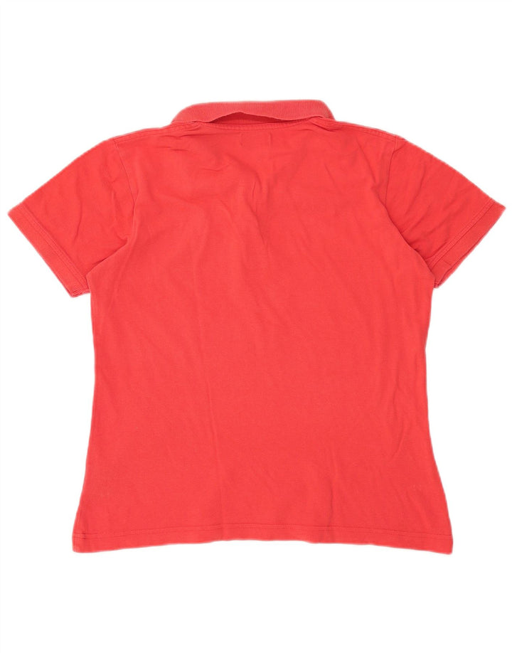Tricou polo Kappa pentru femei UK 16, mare, roșu, bumbac