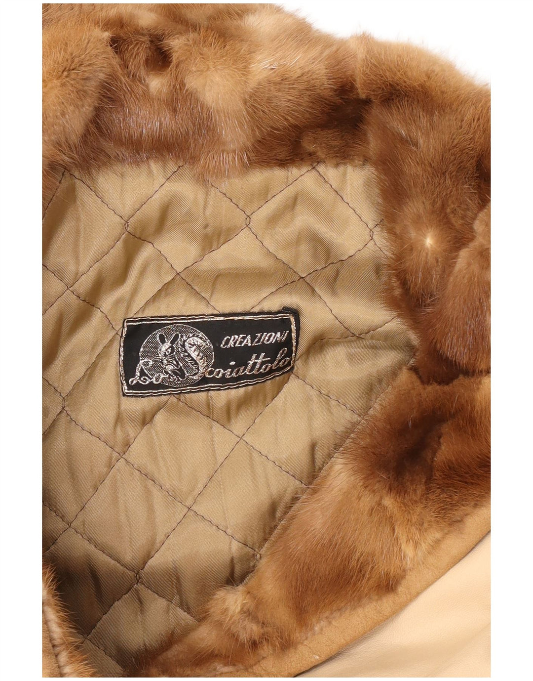 Palton dublu pentru femei vintage UK 16 mare bej