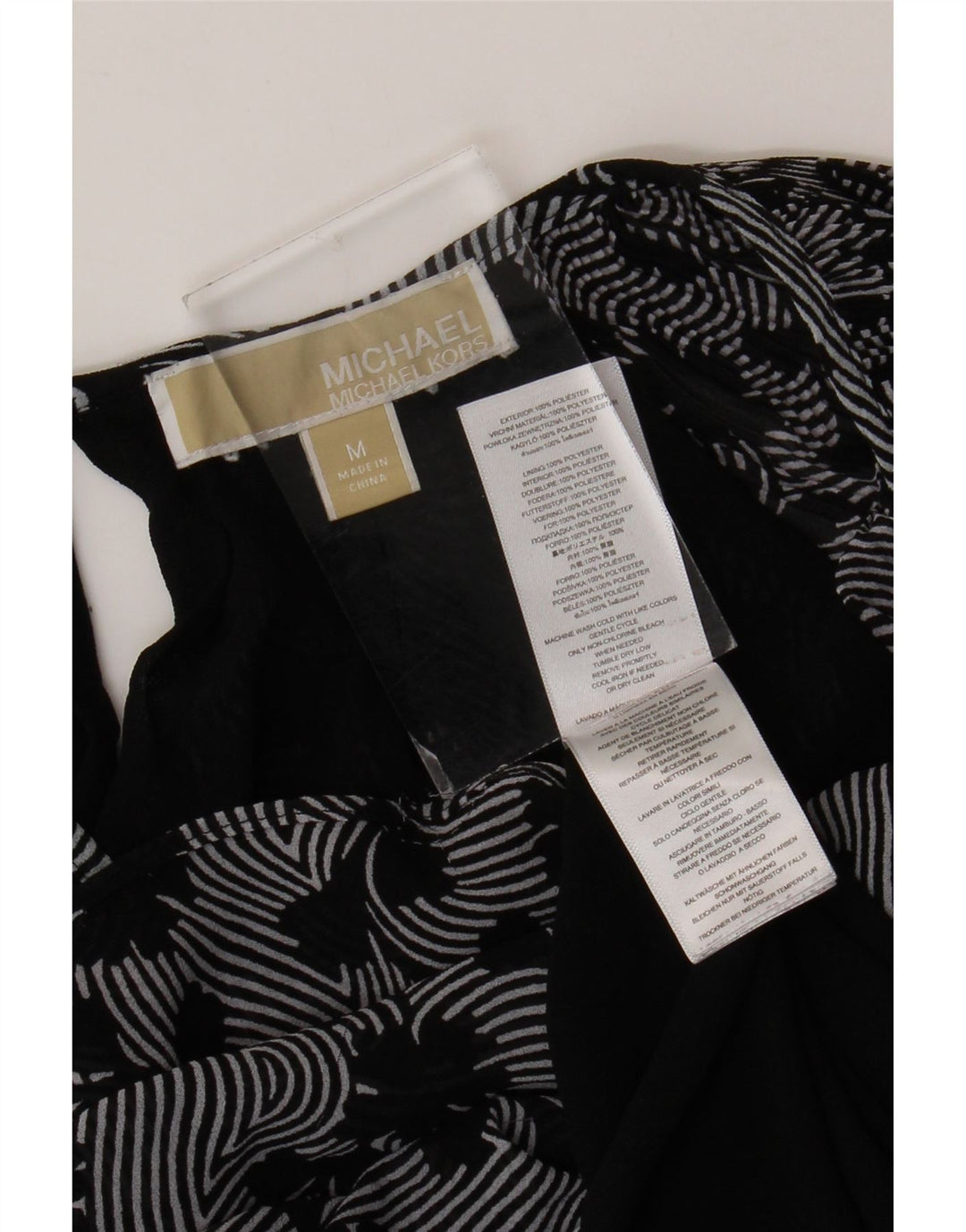 MICHAEL KORS Rochie oversized Shift pentru femei UK 14 Medium Black Floral