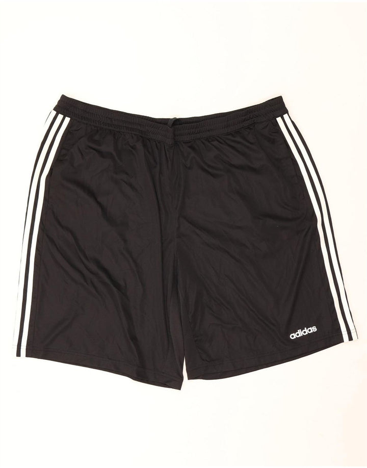 Pantaloni scurți sport Aeroready Adidas pentru bărbați 3XL, poliester negru