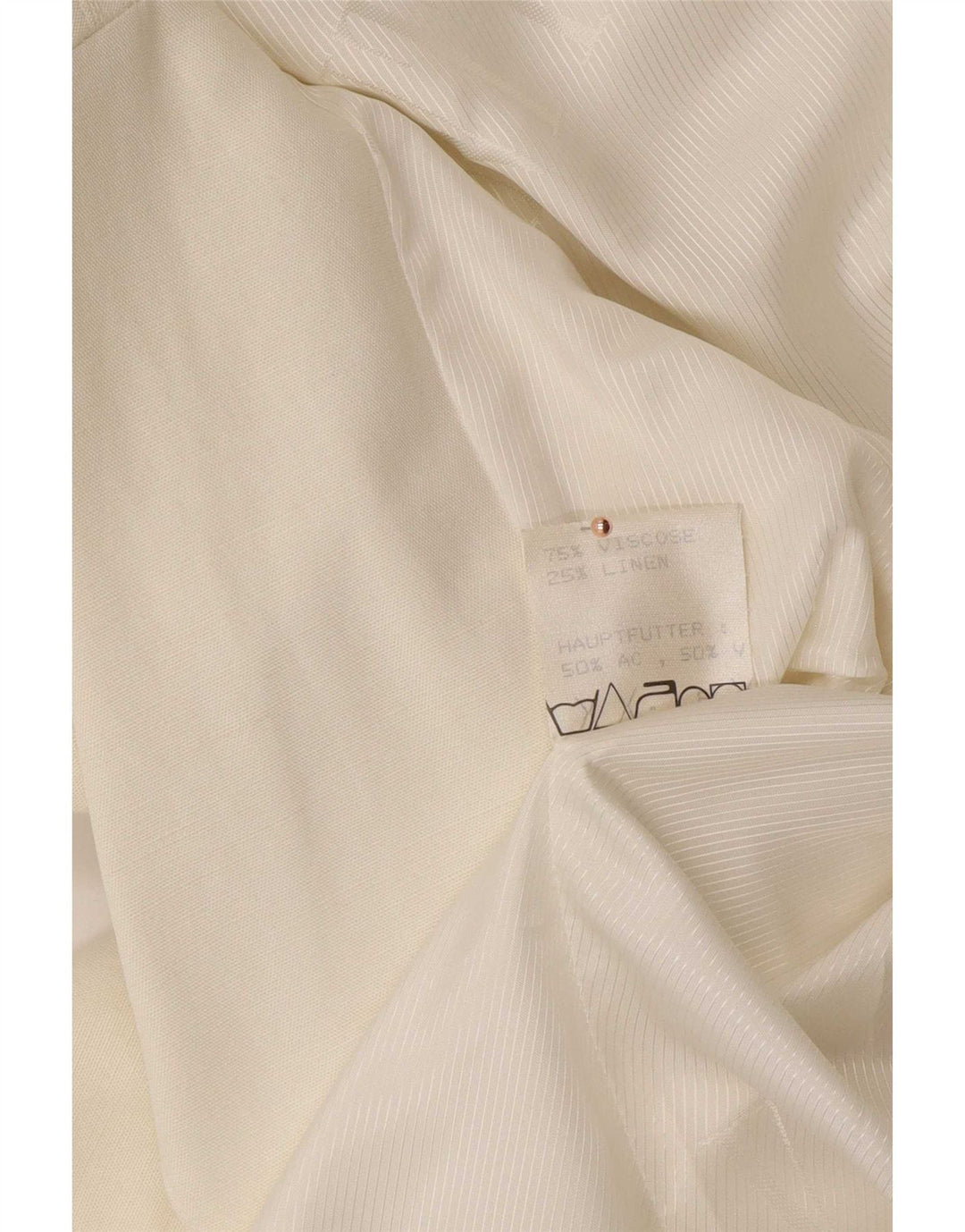 Jachetă Viventy pentru femei cu paragate cu 3 nasturi EU 40 Medium Off White