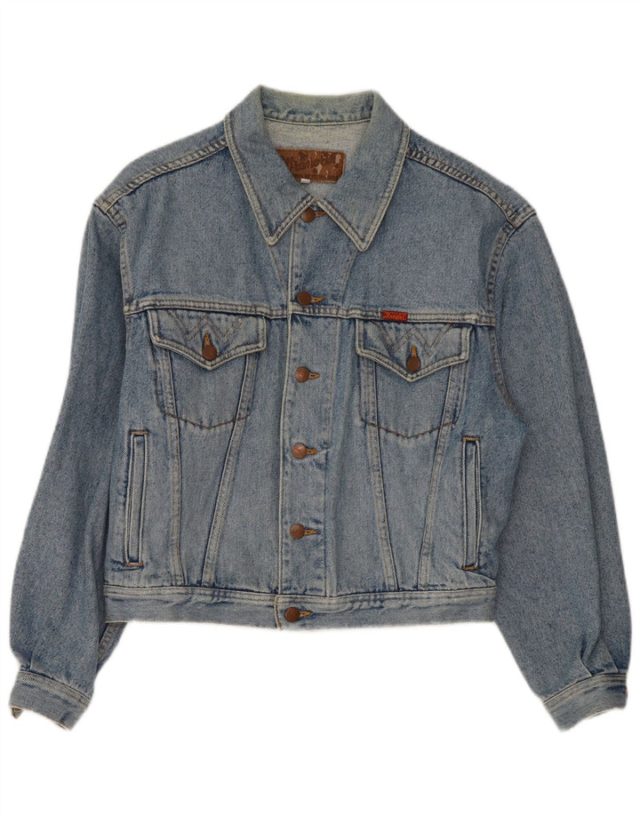 Jachetă de blugi pentru bărbați Wrangler UK 36 Small Blue
