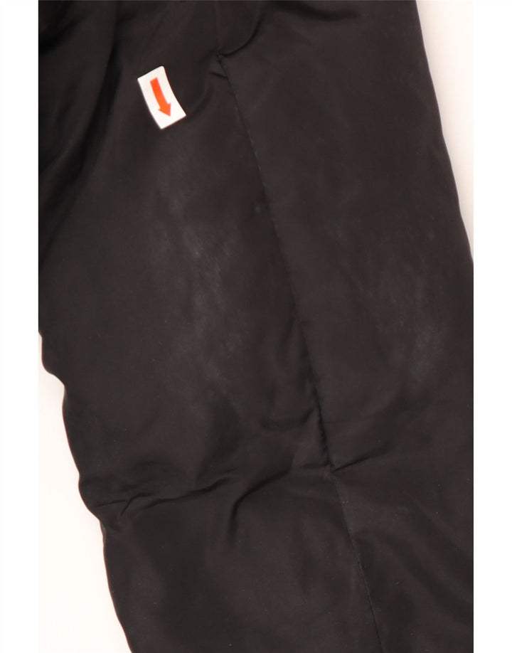 ARMANI JEANS Palton supradimensionat cu glugă pentru femei IT 38 XS Poliester negru