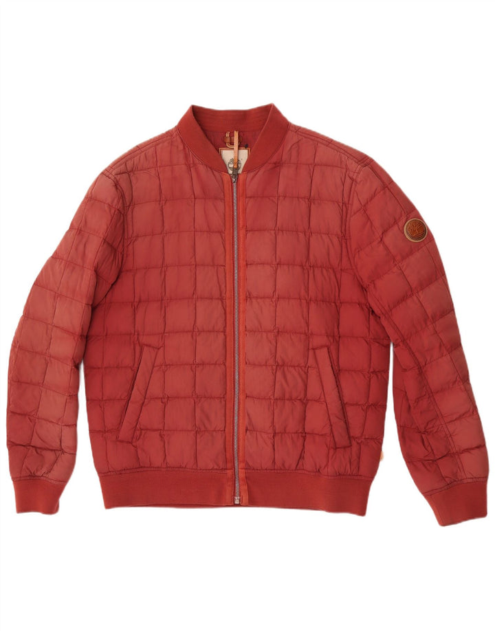 Jachetă căptușită pentru bărbați Timberland UK 40 Large Maroon Nylon