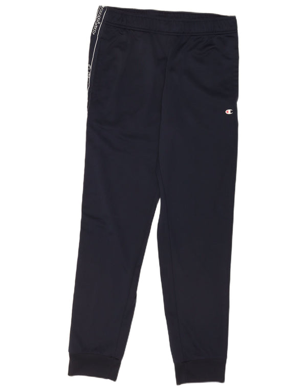 Pantaloni de trening grafic pentru bărbați Champion Pantaloni de jogging Mediu Poliester bleumarin