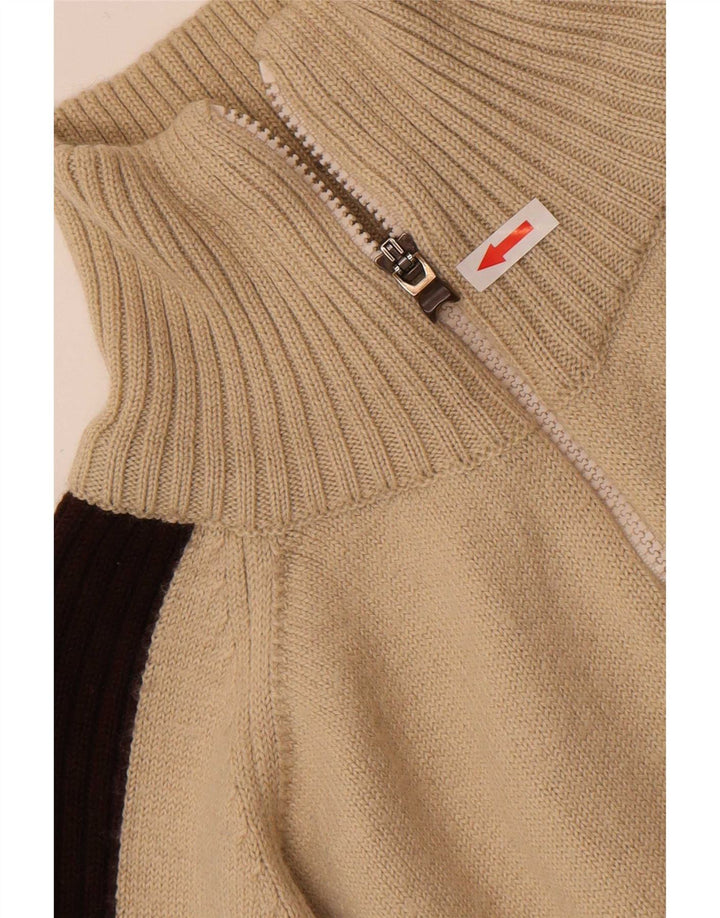 Pulover cardigan pentru bărbați Puma, mare, bej, bloc de culoare