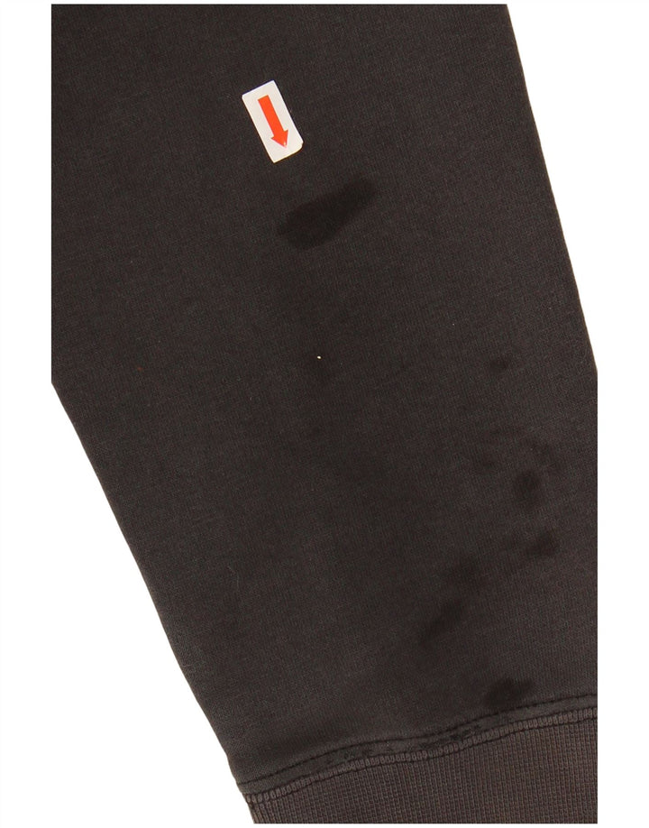 CHAMPION Mens Hoodie Jumper Medium Black Cotton
