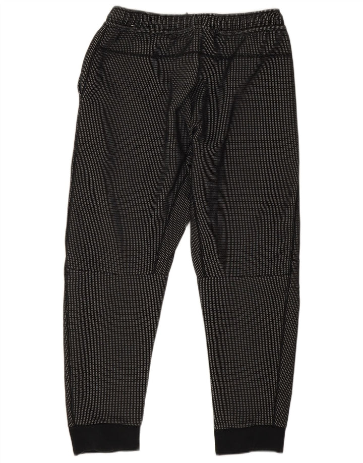 Nike Băieți Pantaloni de trening Pantaloni de jogging 13-14 ani XL Poliester cu carouri negru