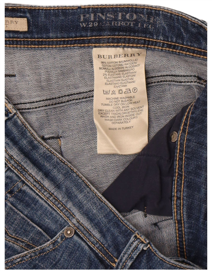 Pantaloni scurți Burberry BRIT Denim W29 Medium Blue Bumbac