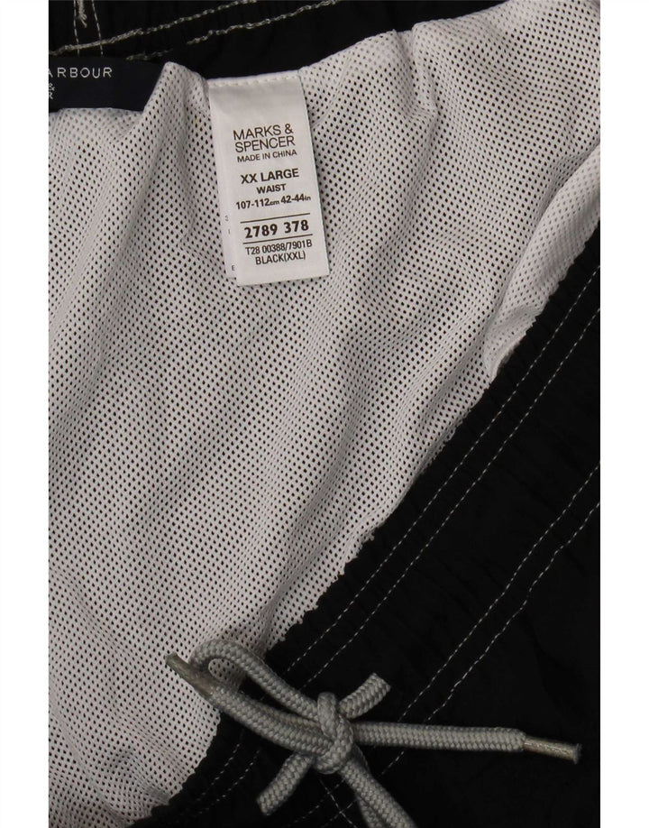 Pantaloni scurți de înot pentru bărbați Marks & Spencer 2XL poliester negru