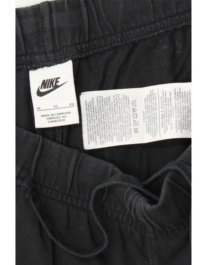 Pantaloni scurți sport pentru bărbați Nike XL, bumbac negru