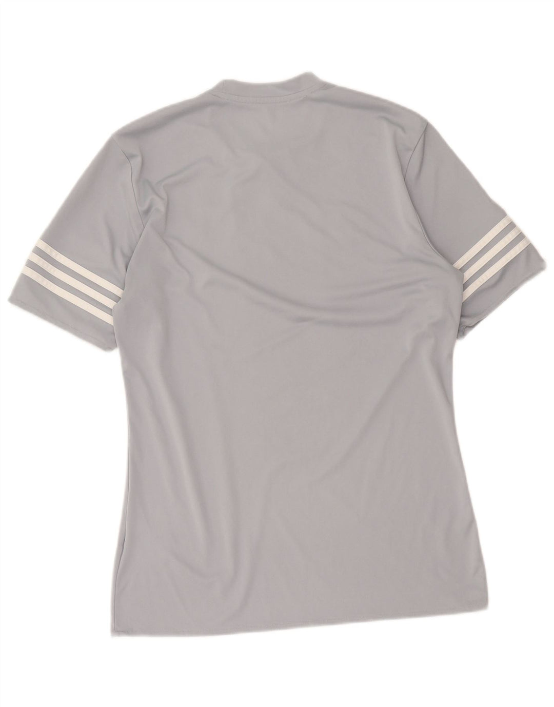 Adidas Mens Climalite T-Shirt Top Medium Grey Polyester
