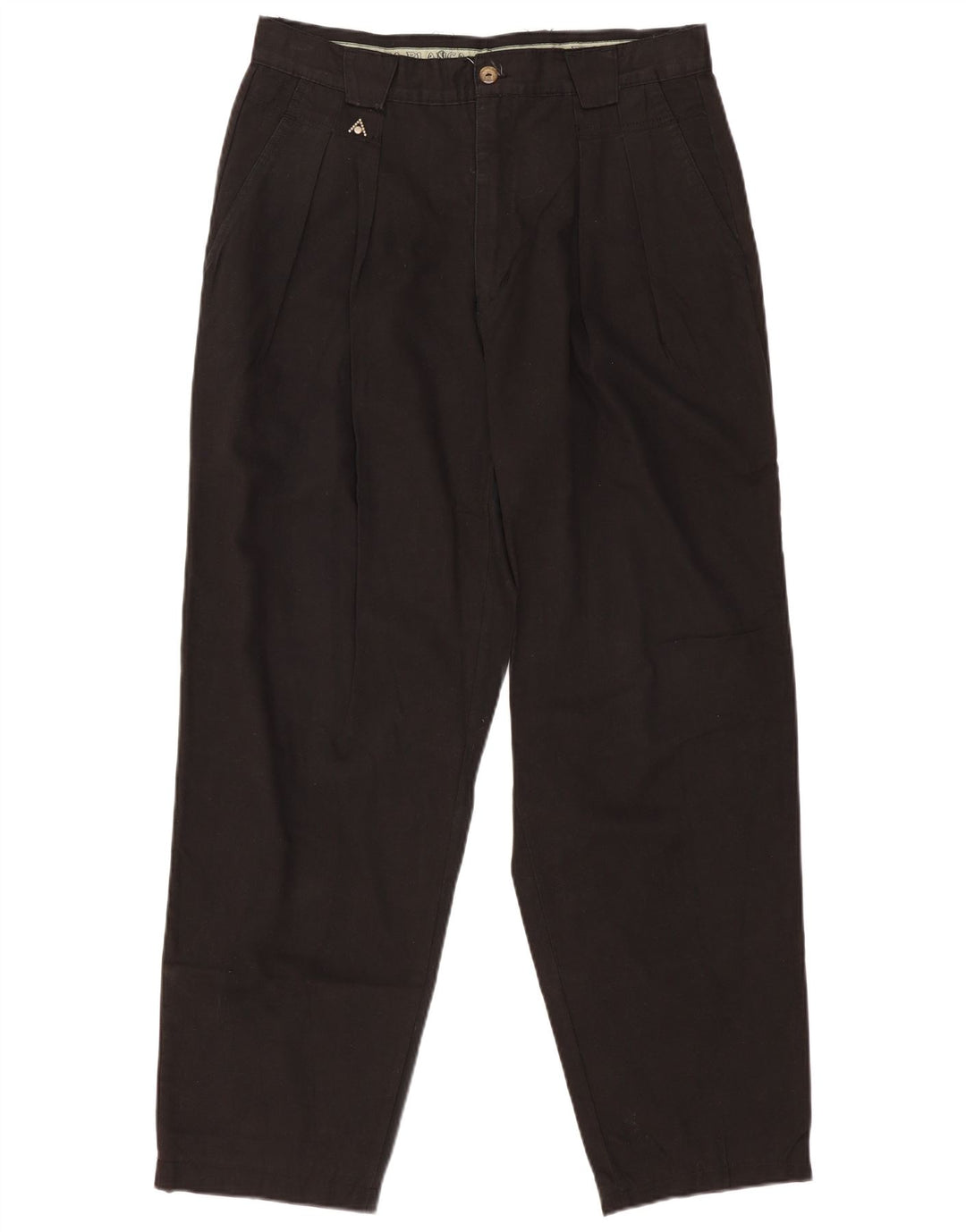 Pantaloni chino pentru bărbați CASA BLANCA L34 L31 bumbac negru