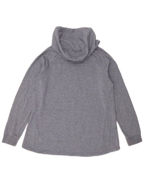 Pulover pentru fete Nike Graphic Hoodie 13-14 ani XL bumbac gri