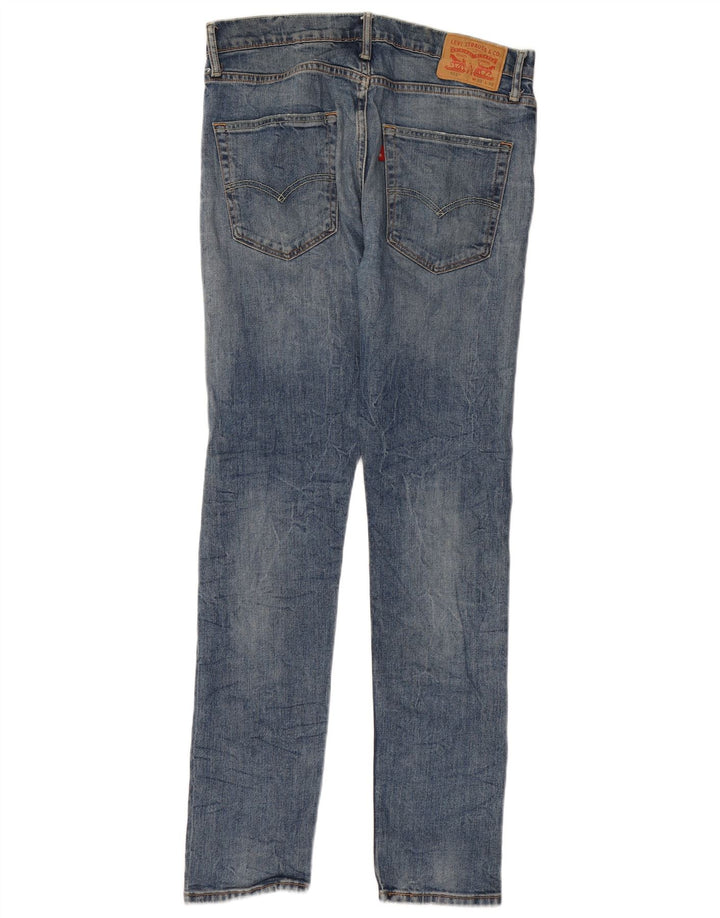 Blugi conici 512 Slim Tapered pentru bărbați LEVI'S L33 L32 Albastru