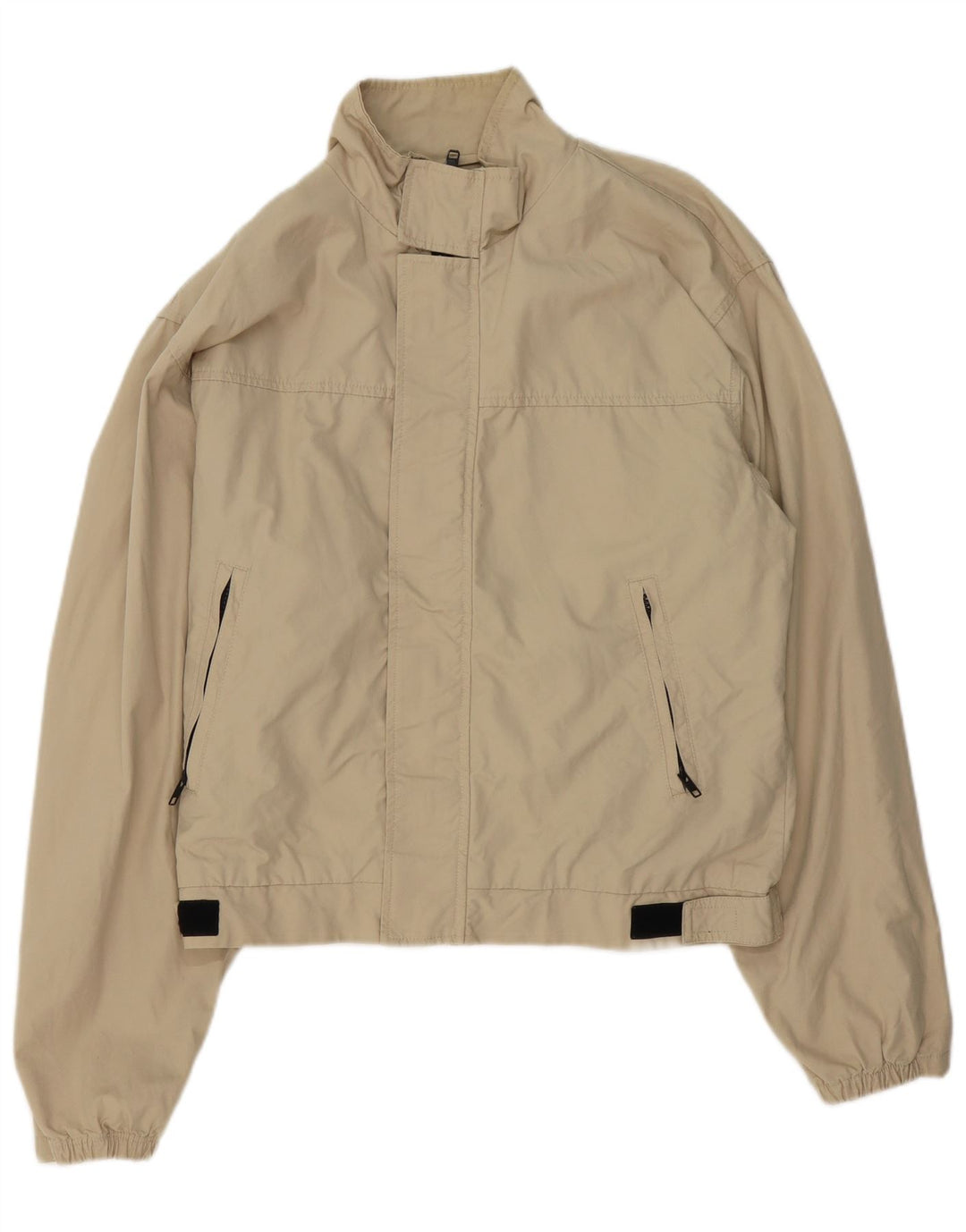 Alberto Aspesi Bomber Jacket pentru bărbați UK 38 Medium Beige Bumbac