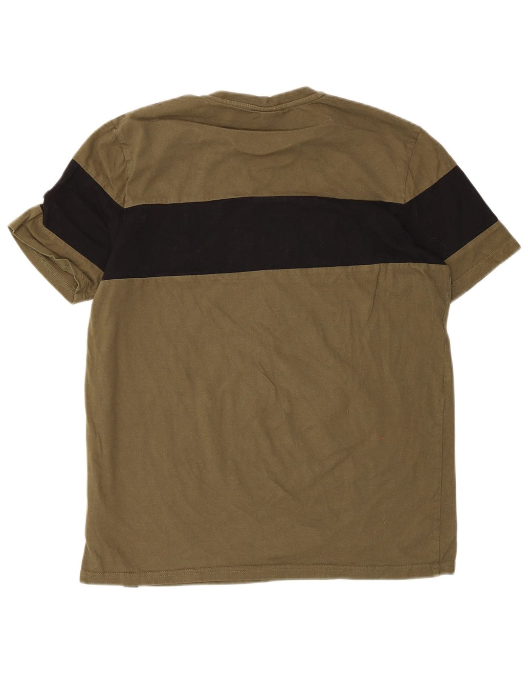 Tricou grafic pentru bărbați Ellesse Top Mediu Kaki Bumbac color-bloch