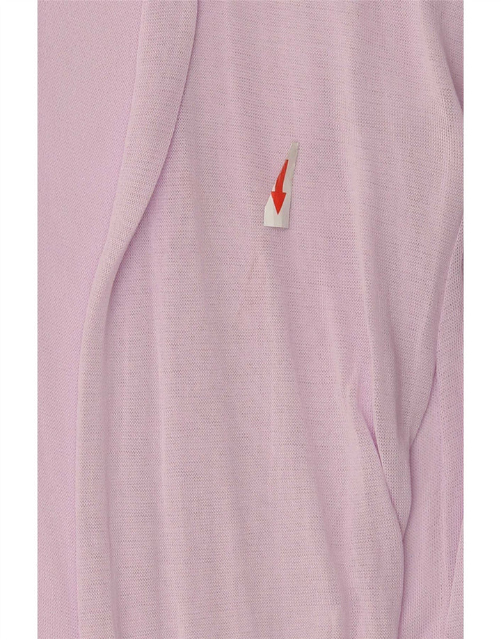 Bluză cu vedere prin cap pentru femei Zara UK 10 Small Pink Viscose