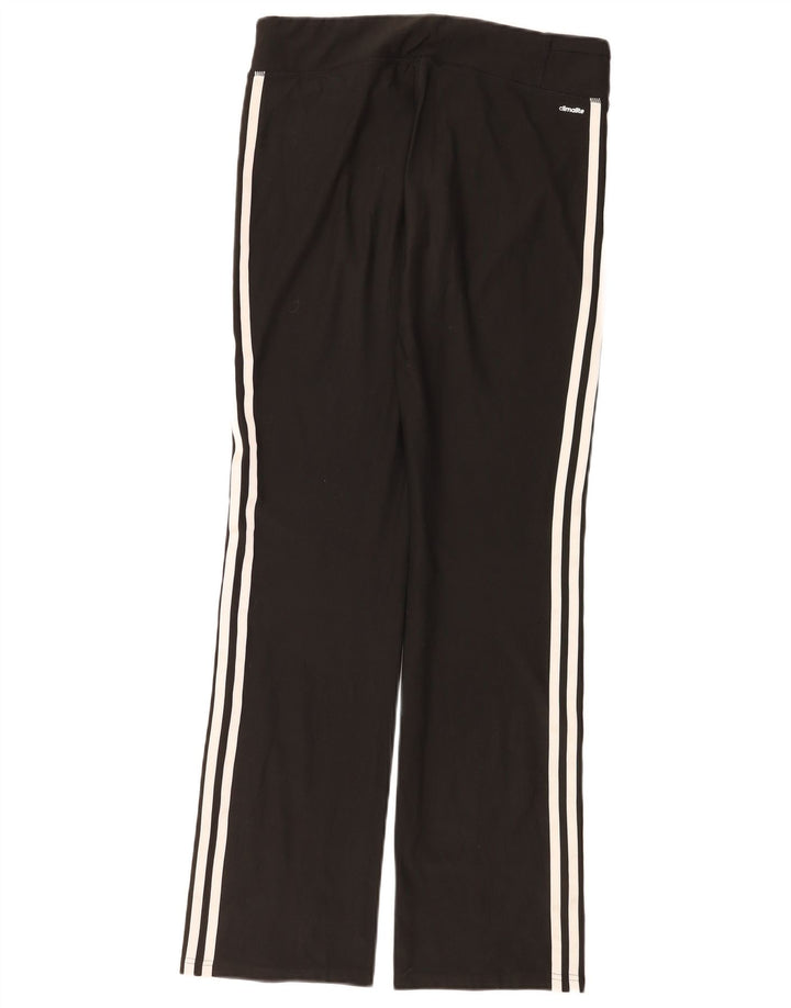 Pantaloni de trening Adidas pentru femei UK 12/14 Poliester mediu negru