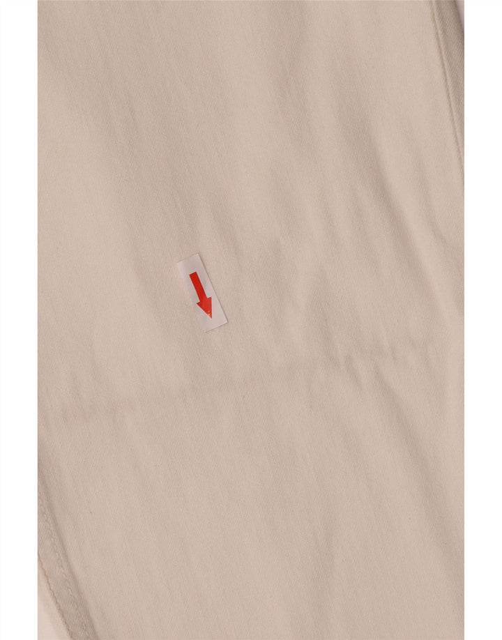 Blugi drepti pentru femei Billie May Levi's W28 L33 alb