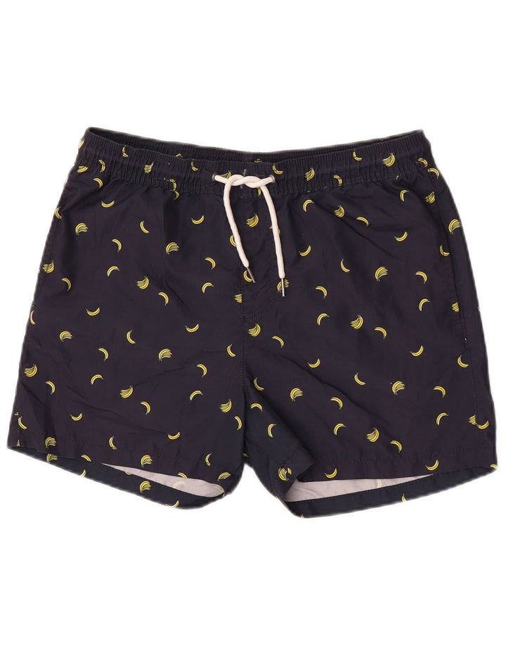 Pantaloni scurți de înot cu grafică Jack & Jones pentru bărbați, poliester mici, albastru
