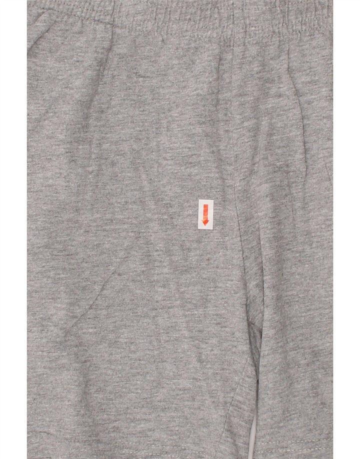 KAPPA Boys Sport Shorts 7-8 Years Grey Cotton Vintage Kappa and Second-Hand Kappa from Messina Hembry 