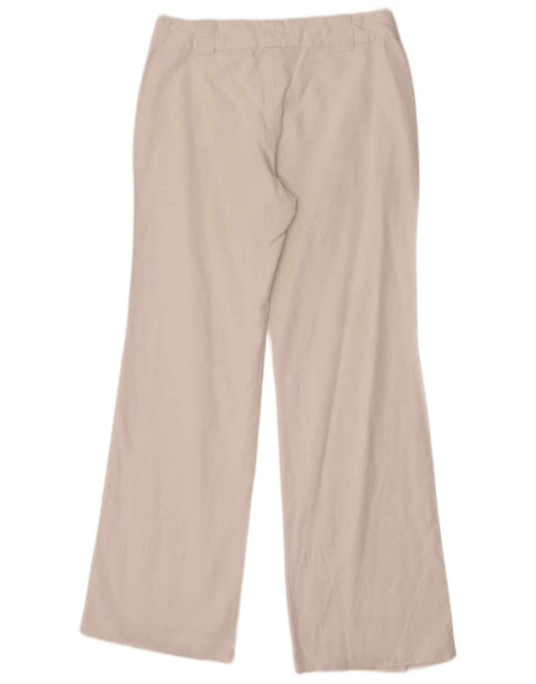 Alberto Aspesi Pantaloni Blu Bootcut Femei IT 40 Small W27 L31 Alb