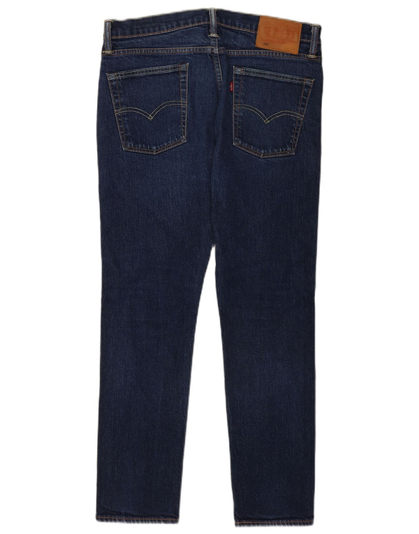 Blugi pentru bărbați Levi's 510 Skinny W33 L27 Bumbac bleumarin