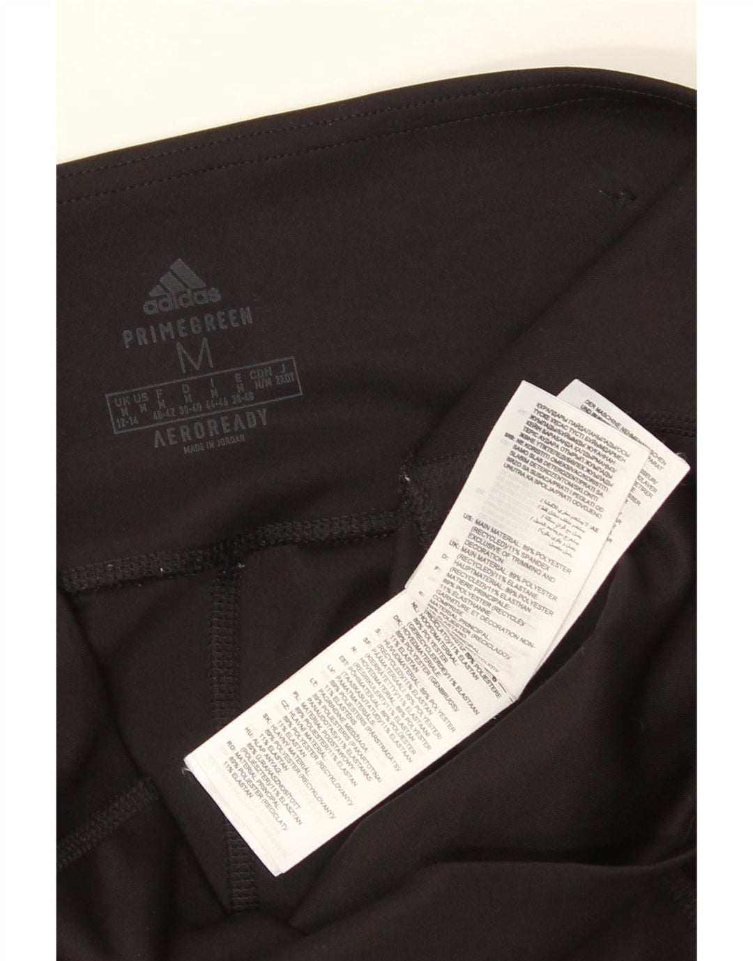Leggings Aeroready ADIDAS pentru femei UK 12/14 Poliester mediu negru
