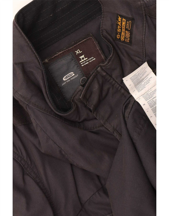 Jachetă G-Star pentru bărbați, UK 42 XL, bumbac negru