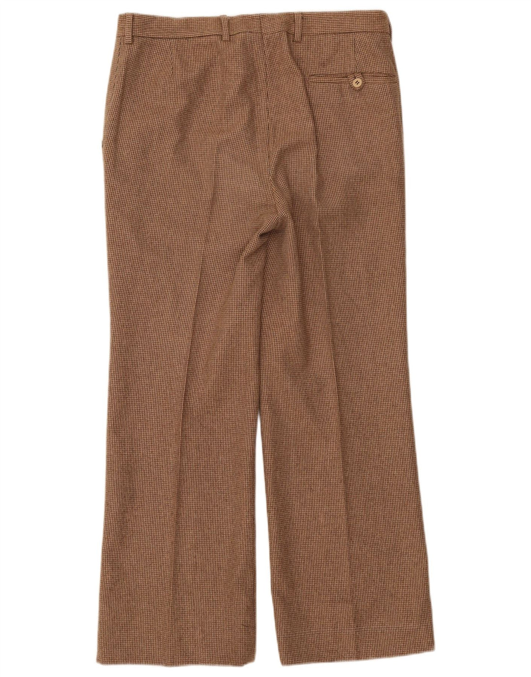 Costum Bărbați Vintage 2 Nasturi 2 Piese IT 48 Mediu L32 L28 Maro