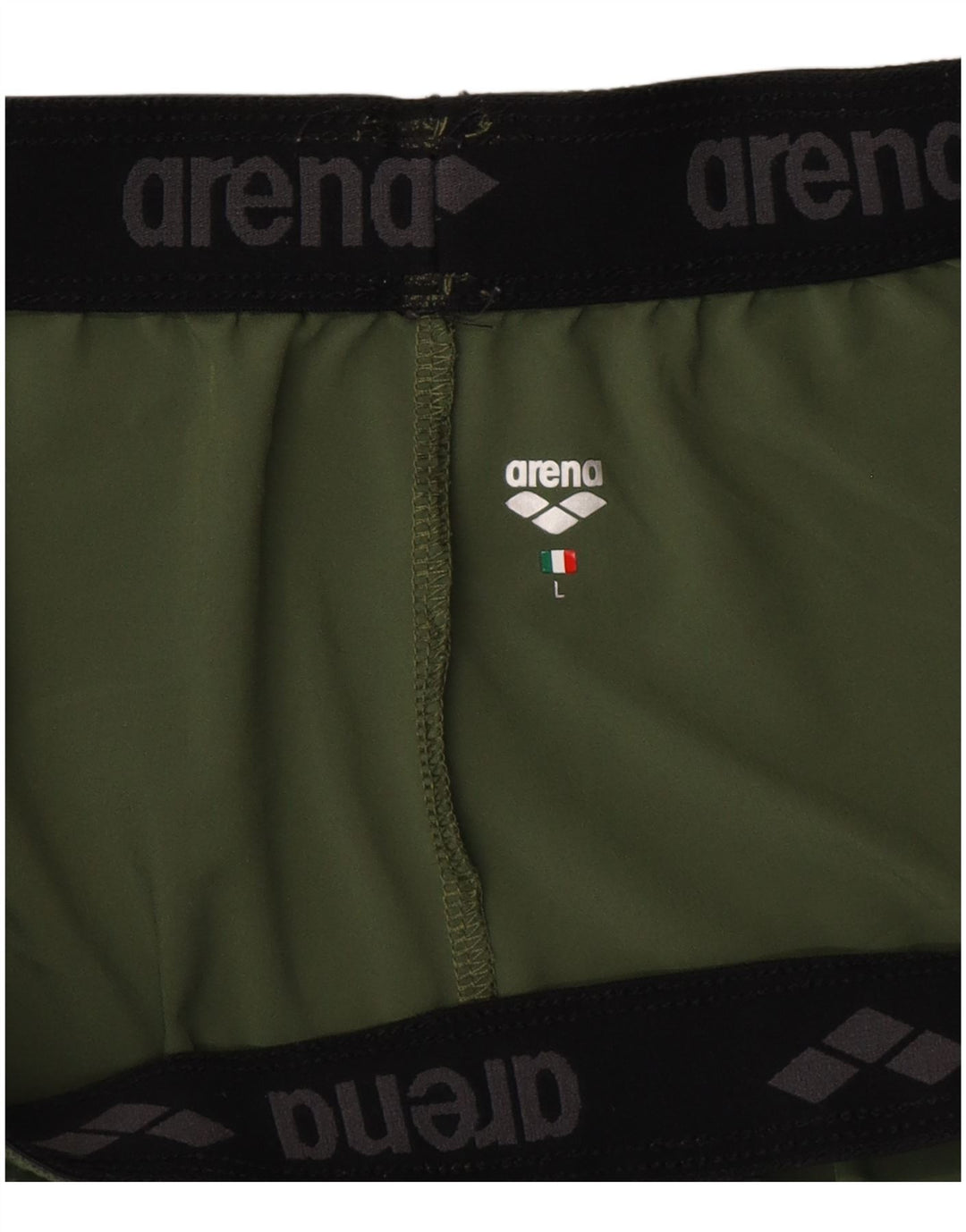 Pantaloni scurți sport pentru bărbați Arena, mari, kaki, poliester