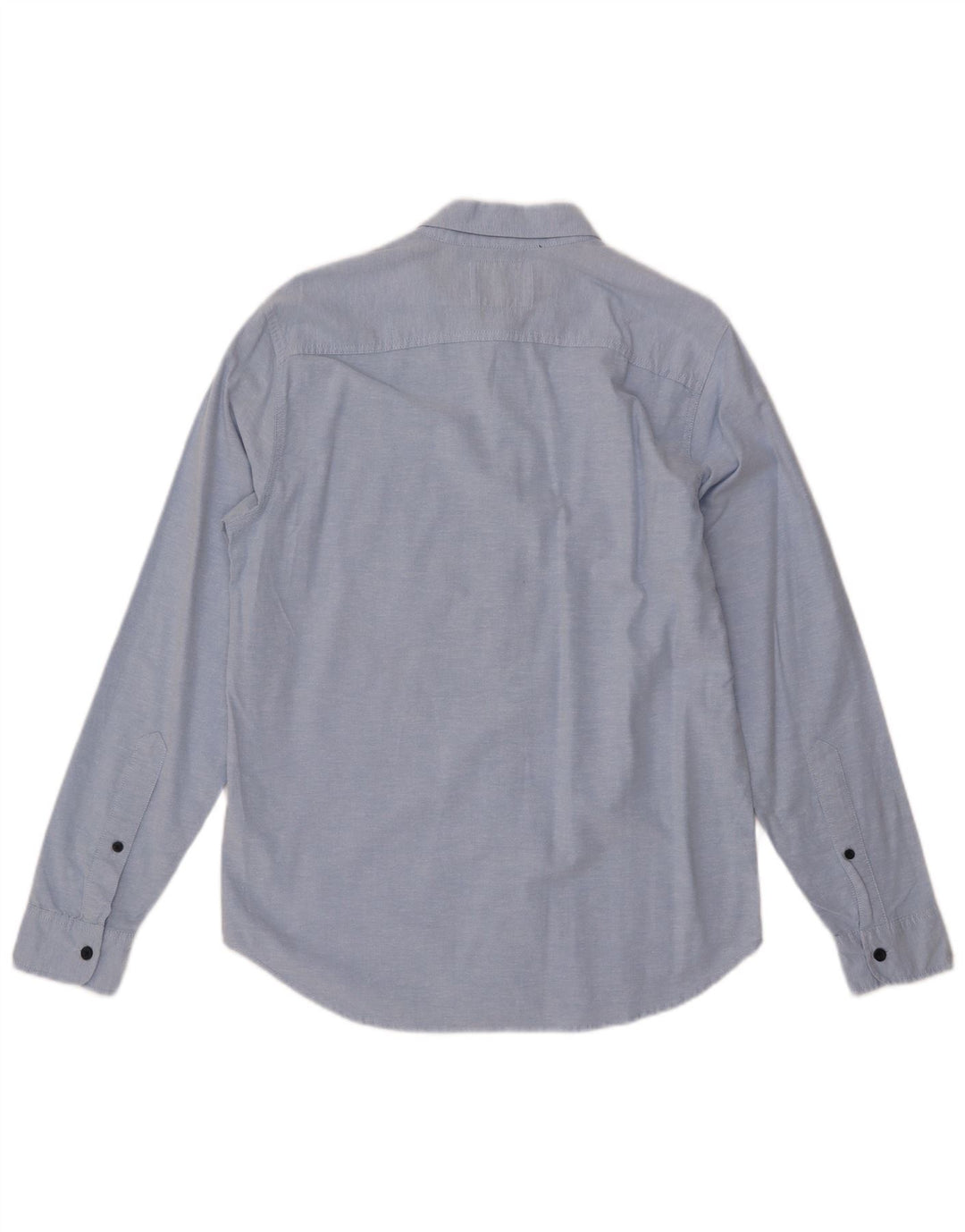 Cămașă HOLLISTER pentru bărbați, bumbac albastru mediu