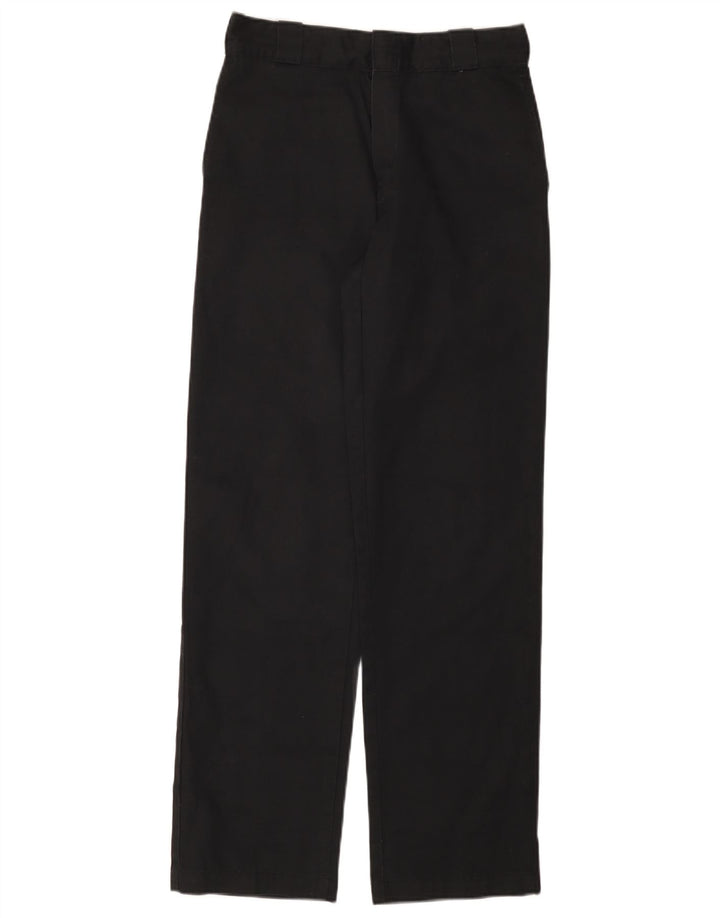 Pantaloni chino conici pentru bărbați Dickies W28 L31 Poliester negru