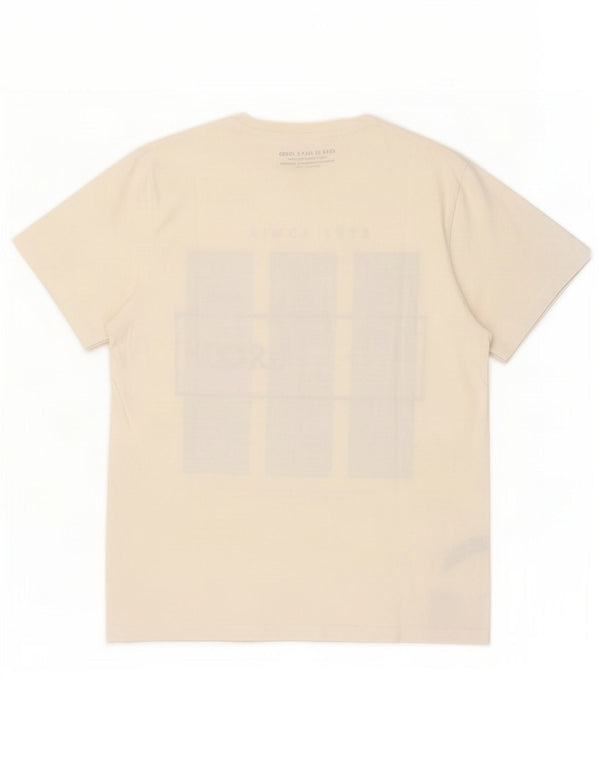 Tricou Jack & Jones Core Graphic pentru bărbați Top mare din bumbac alb