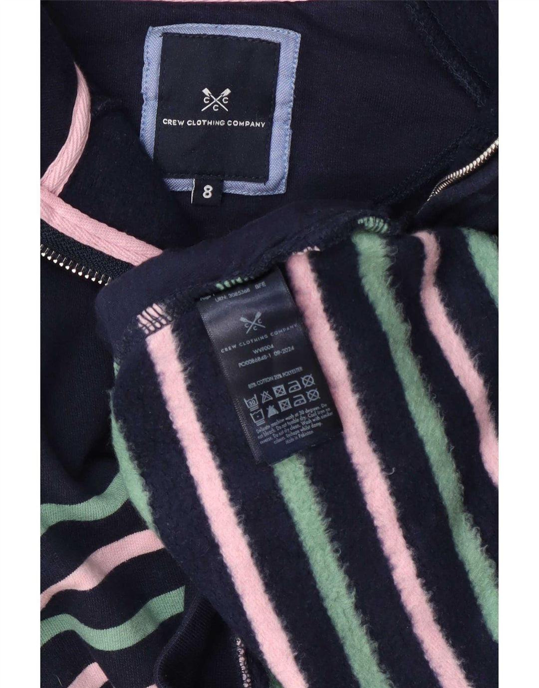 Crew Clothing Hanorac supradimensionat pentru femei Pulover UK 8 Mic Bleumarin