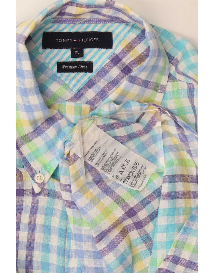 Cămașă pentru bărbați Tommy Hilfiger, XL, multicoloră, in vichy