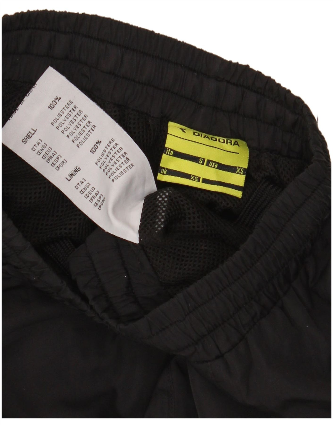Pantaloni de trening Diadora pentru barbati XS poliester negru