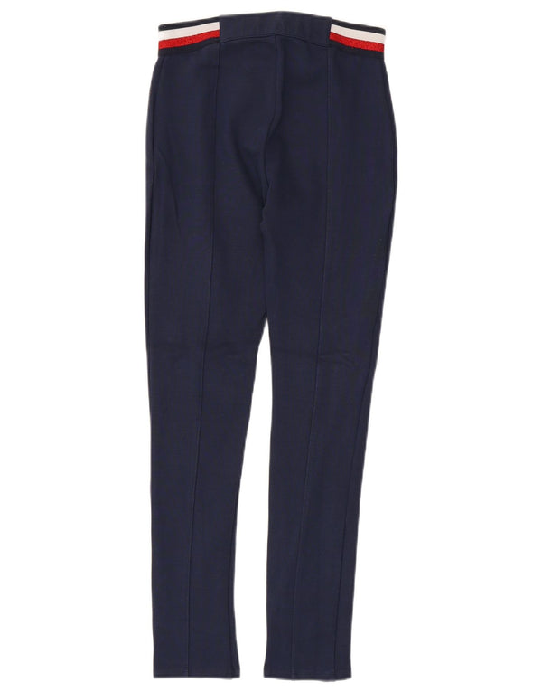 Pantaloni slim casual pentru fete Tommy Hilfiger 9-10 ani W24 L25 bleumarin