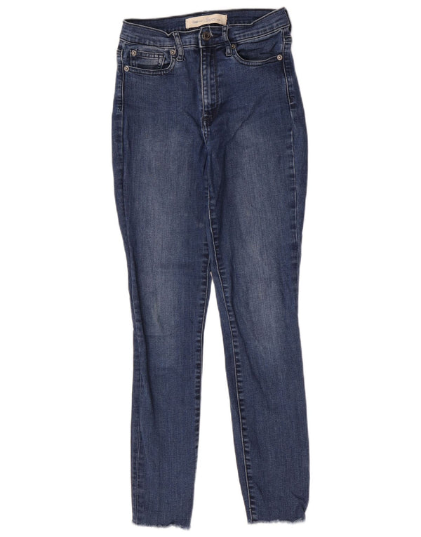 Blugi skinny pentru femei Gap cu talie super înaltă US 00 2XS W24 L27 Bumbac albastru