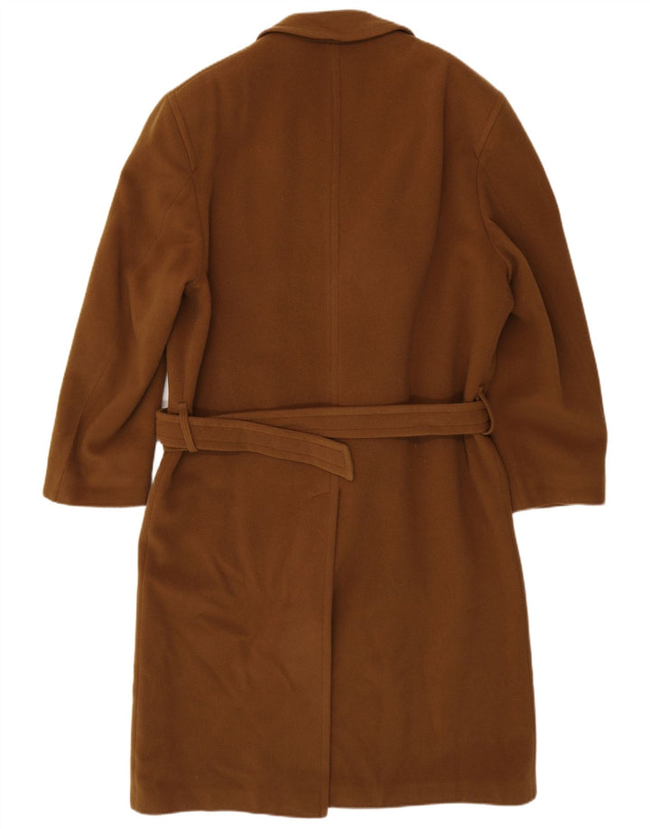 VINTAGE Palton dublu pentru bărbați UK 38 Maro mediu